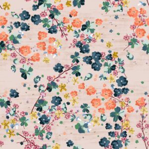 surface pattern textile floral print design