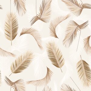 surface pattern textile print leaves design